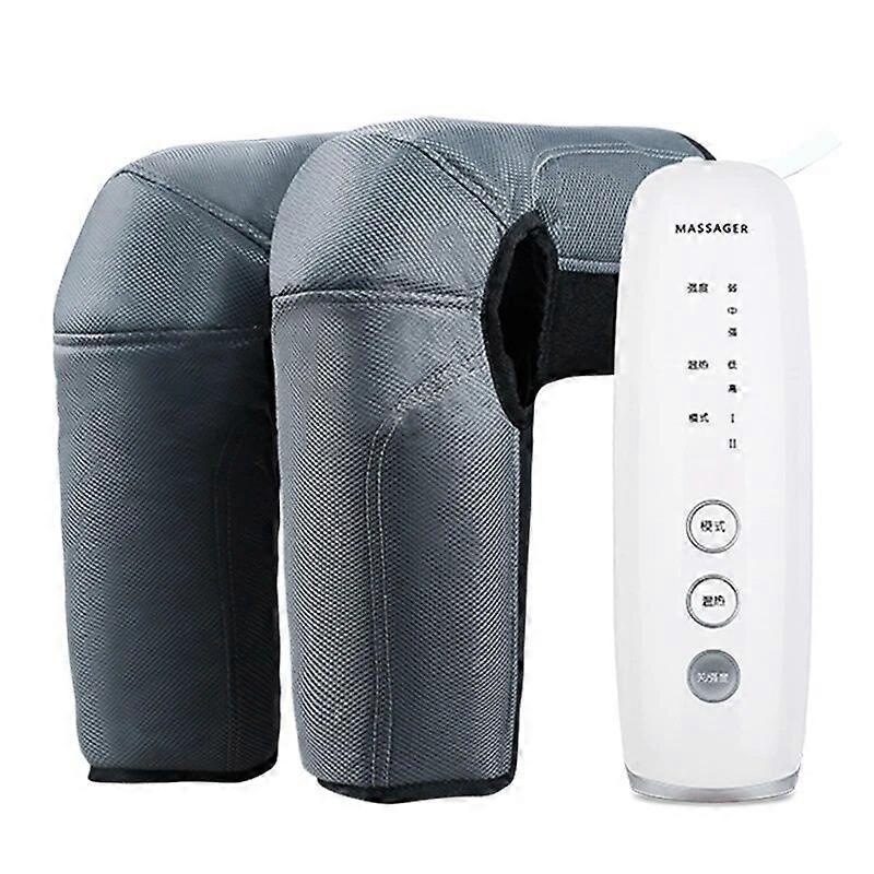 Leg Air Compression Massager Heated for Thigh Knee and Calf Circulation 3 Intensities 2 Modes 2 Temperatures Massage Relaxation