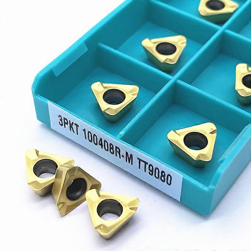 3PKT100408 3PKT150508R-M TT9080 Carbide Inserts 3PKT Turning Indexable Tool Metal Lathe Cutting Tool turning Milling Insert
