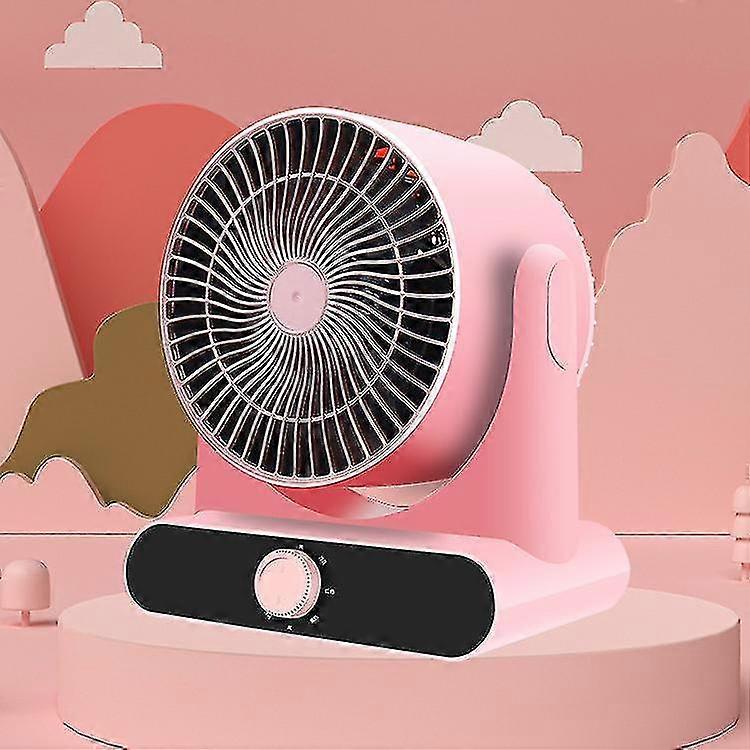 Euro Standard Battery-Powered Heater for Camping and Office - 3 Heat Settings - Fan Only Option - Advanced Safety Features