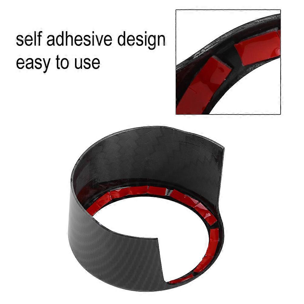 Alfa Romeo Stelvio 2017-2018 Grill Logo Ring Trim Frame Cover