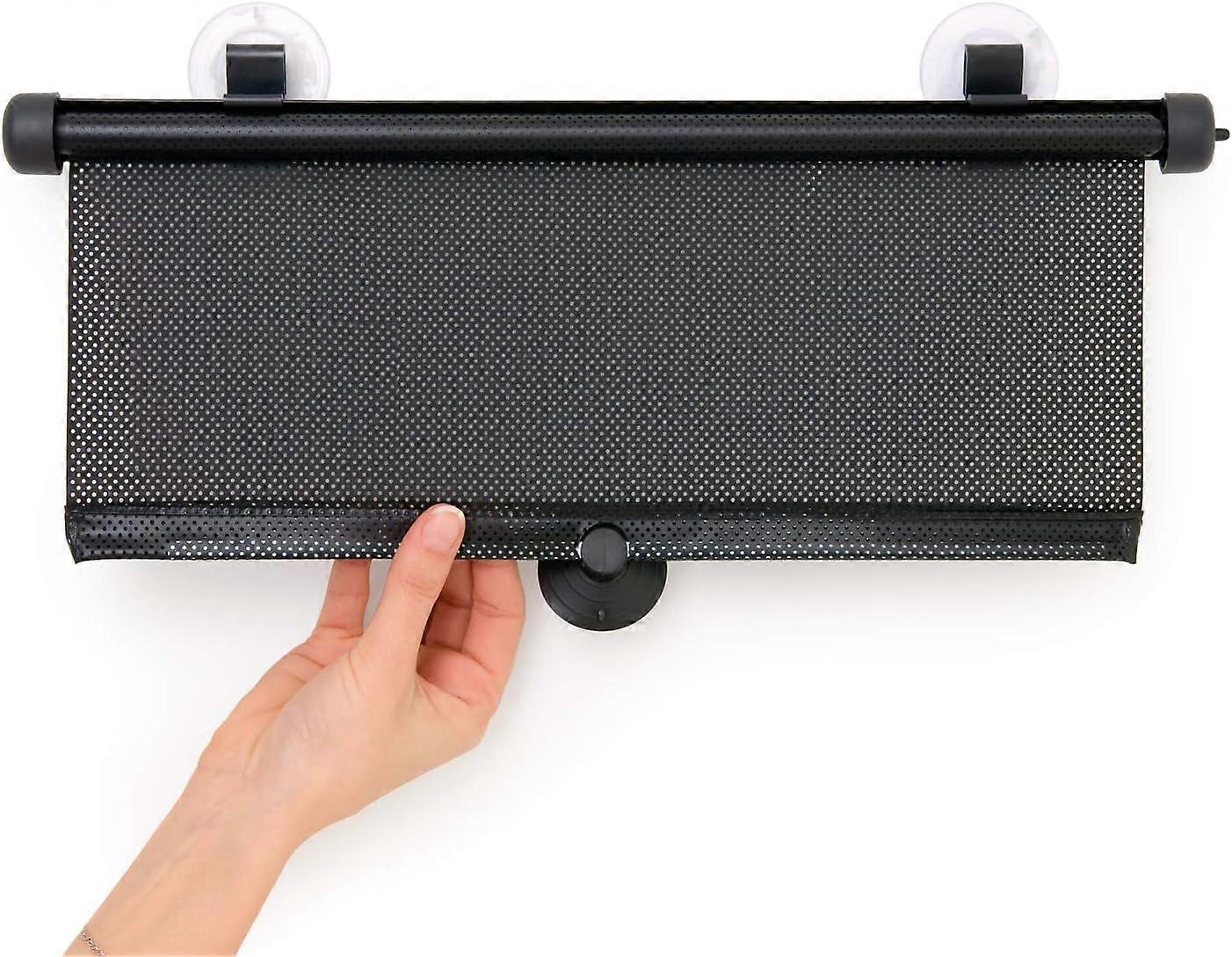 2 pairs of car sun visors, black (40x60cm))