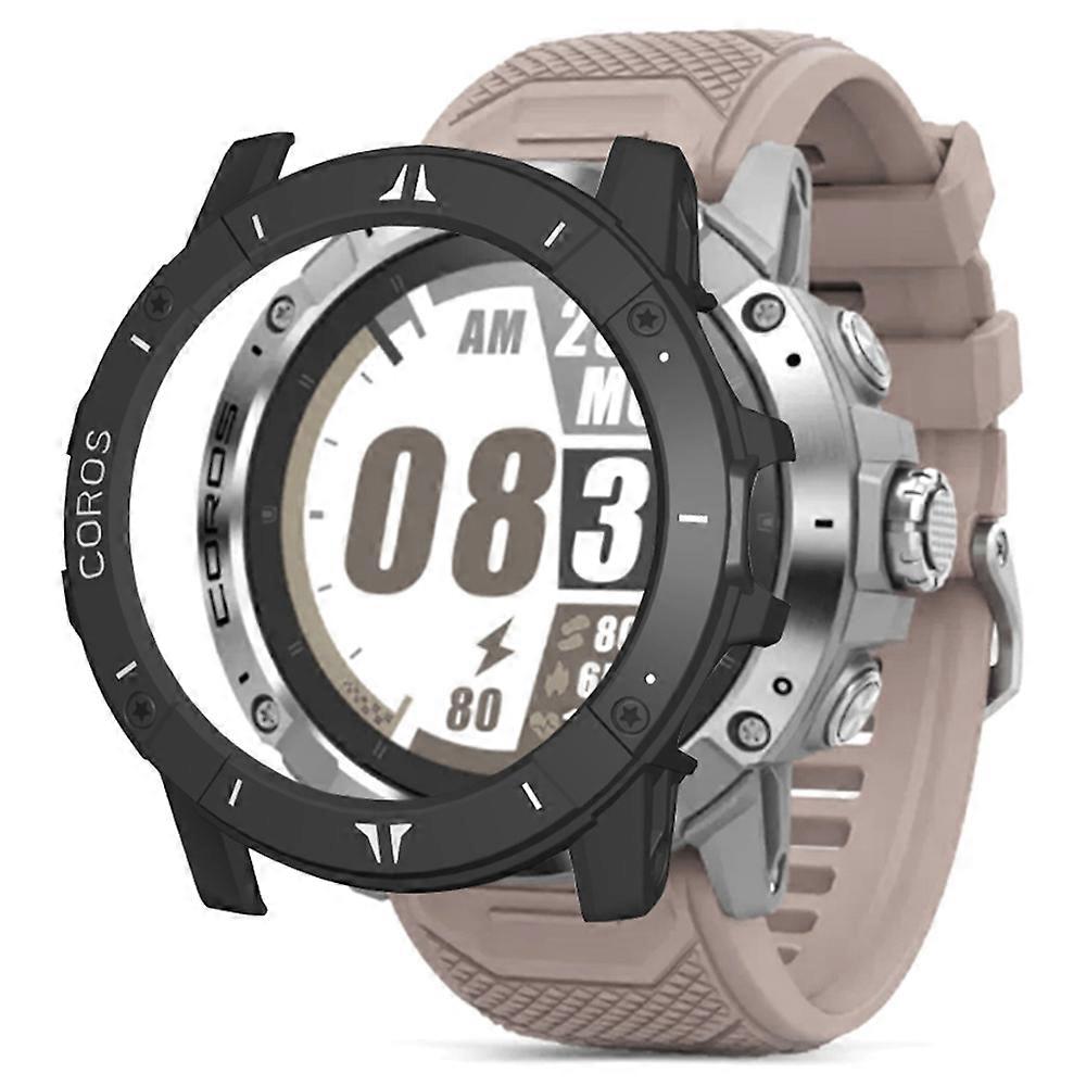 For Coros Vertix 2 Watch Case PC Protective Frame Cover Watch Screen Protector