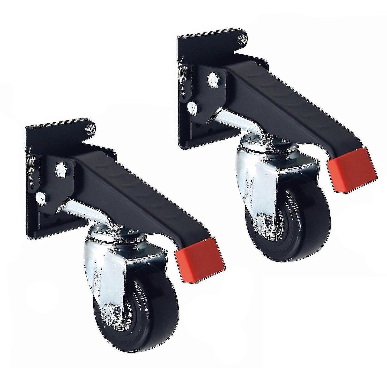 Universal Workbench Caster Kit Infällbara hjul Vagn Möbelhjul