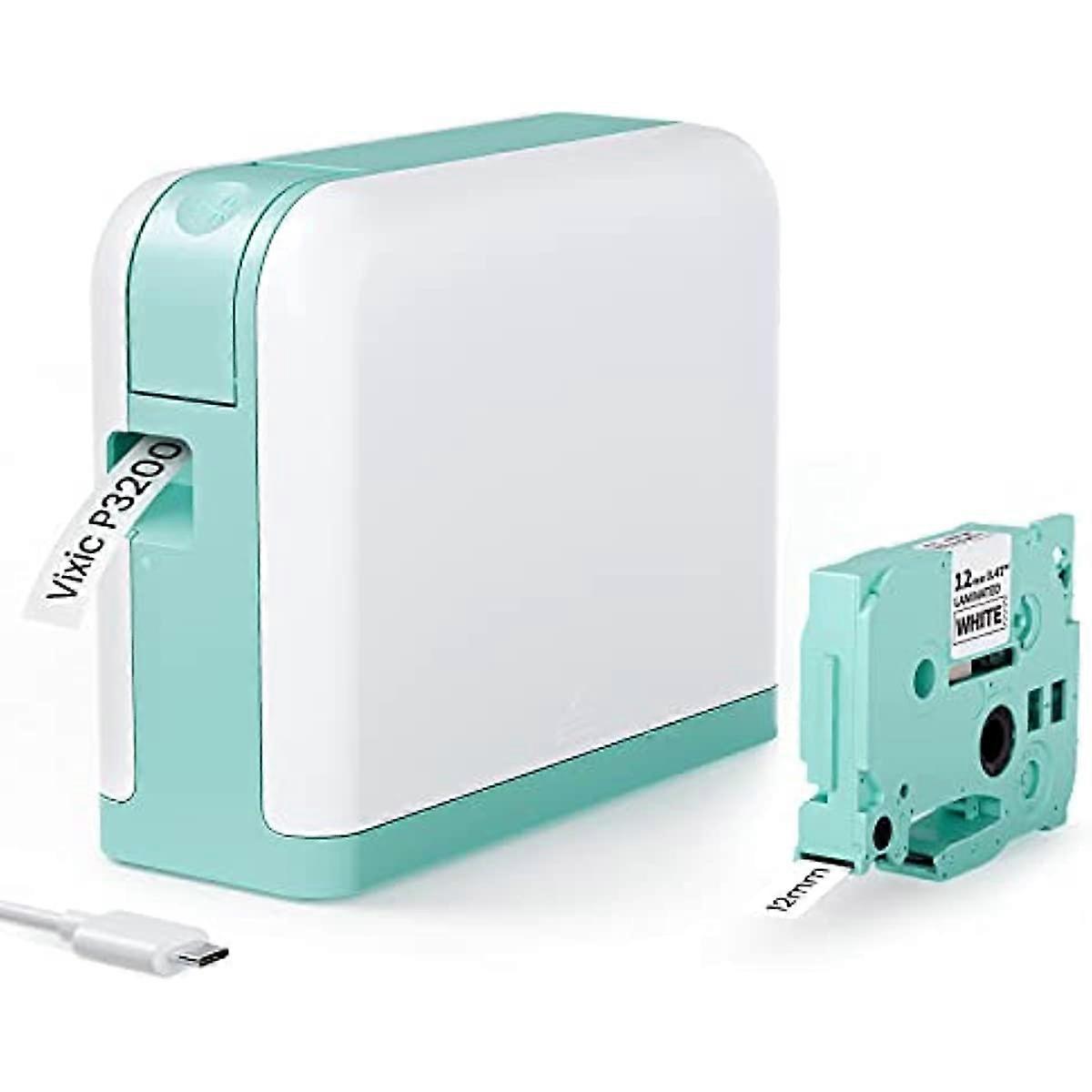 P3200 Portable Label Maker for Labeling Home Office Sticker Maker Mini Label Maker Handheld Labeler with Multiple Templates