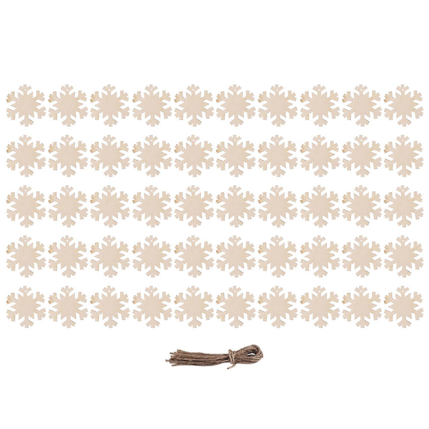 Christmas Decorations Snowflake Wooden Cutout Snowflake Wooden Decorations Snowflake Wooden Ornamen