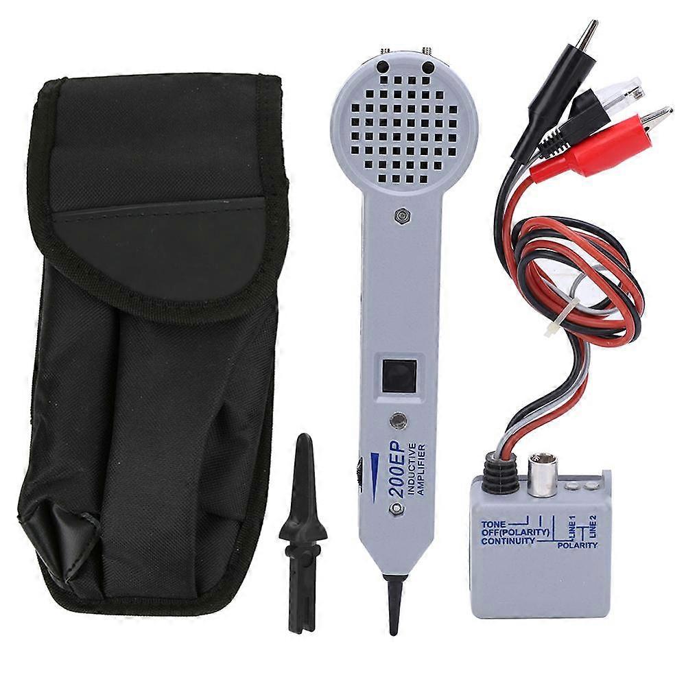 200EP Cable Tester Tone Generator Inductive Amplifier with Adjustable Volume Wire High Accuracy Tester with Volume Cable