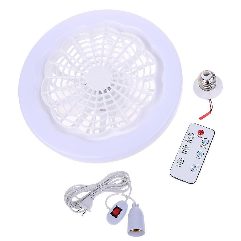 Silent Ceiling Fan Remote ontrol Lamp Fan Wind Speed Brightness Adjustable
