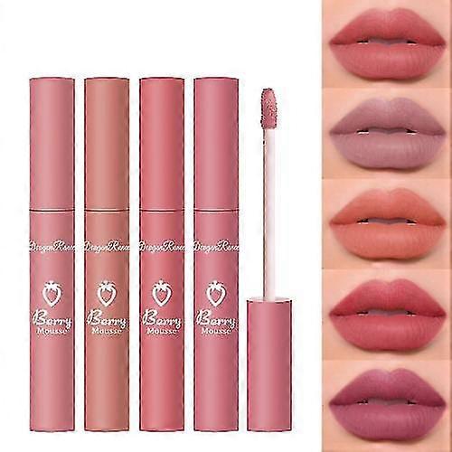5pcs Matte Liquid Lipstick Makeup Set Matte Liquid Lip Gloss