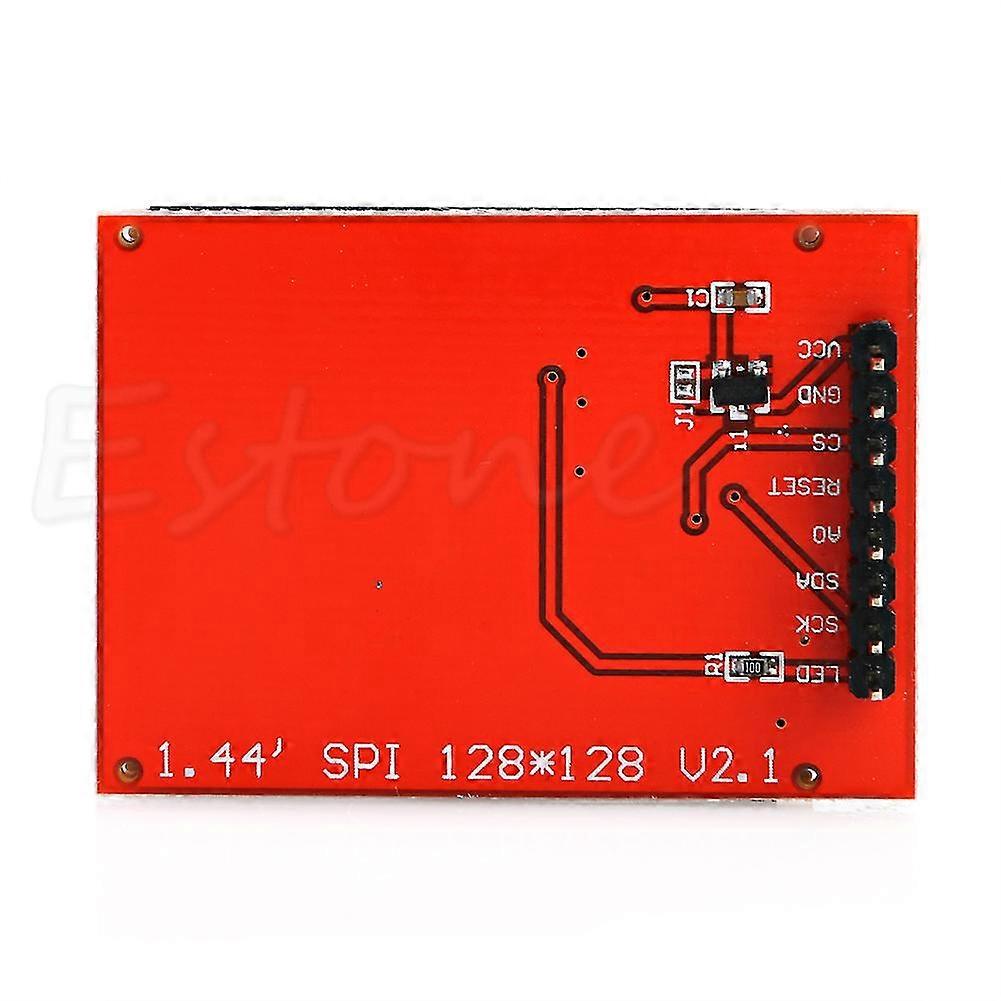 1pc New 1.44" Red Serial Display LCD Module 128*128 TFT Color Screen PCB Adapter