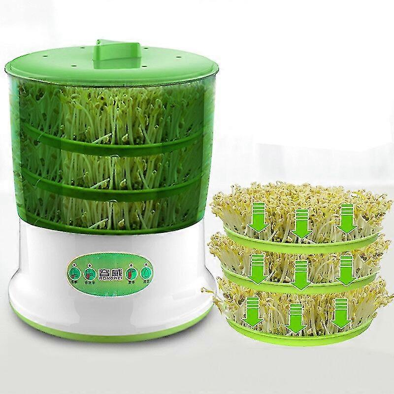 Intelligent Bean Sprouts Machine Grow Automatic Large Capacity Thermostat Green Seeds Growing Automatic Bean Sprout Machine 220v