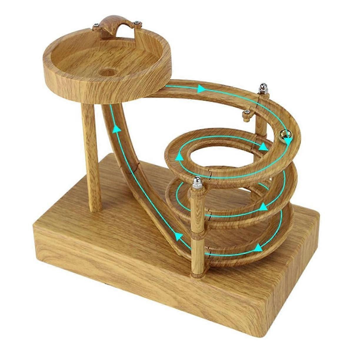 Machine d’exercice Wannian, jouet de table à billes roulantes non-stop pour tout le monde, dispositif de circulation d’outils de physique scientifique B