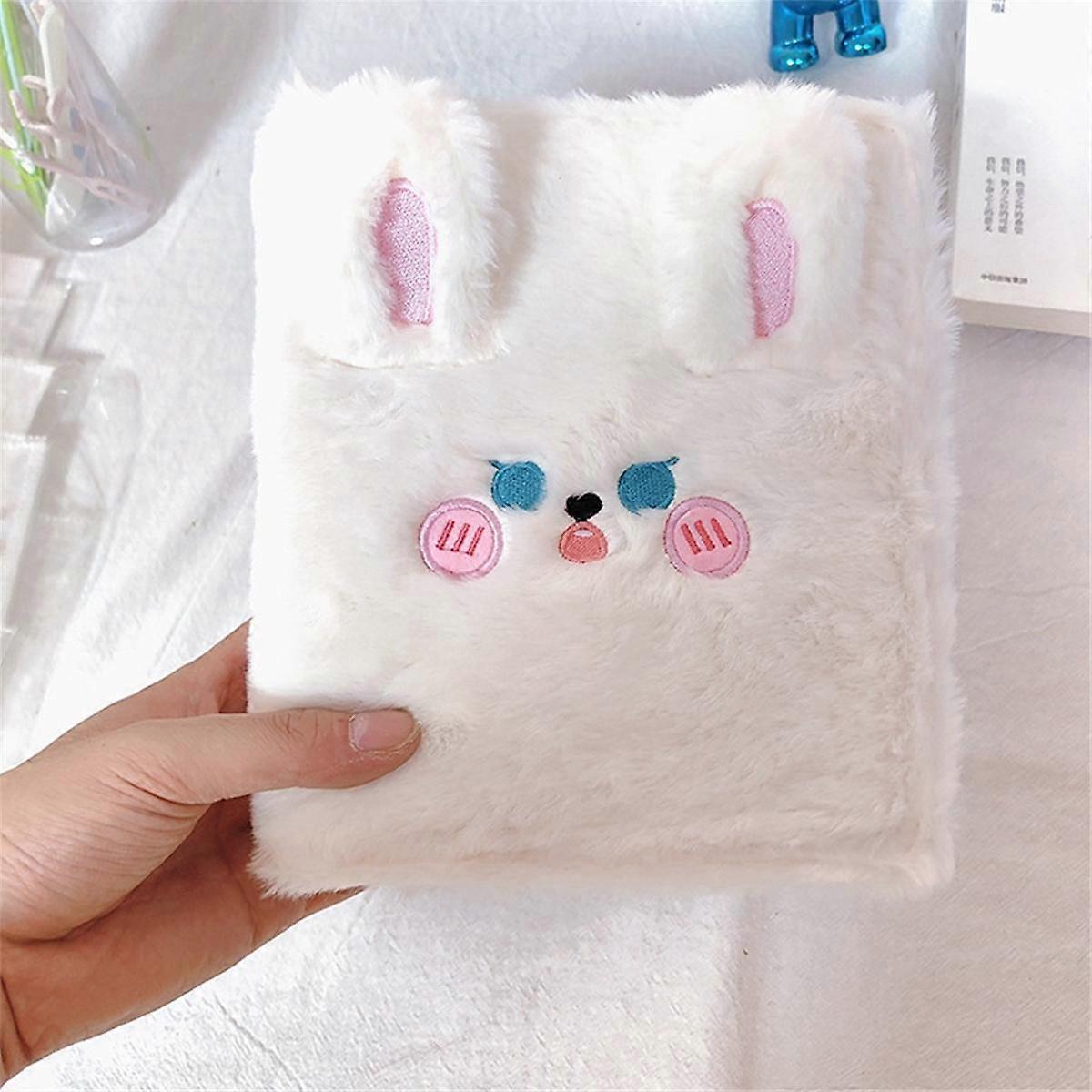 A2-Cartoon Plush Binder, Photo Card Holder, Idol Photo Album Photocards Collect Book Kawaii Stationery Picture Albums