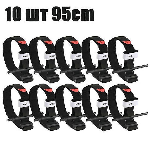 10個の軍事止血帯サバイバル戦闘紡績医療緊急ベルトキャンプ探検戦術止血帯サバイバルギア