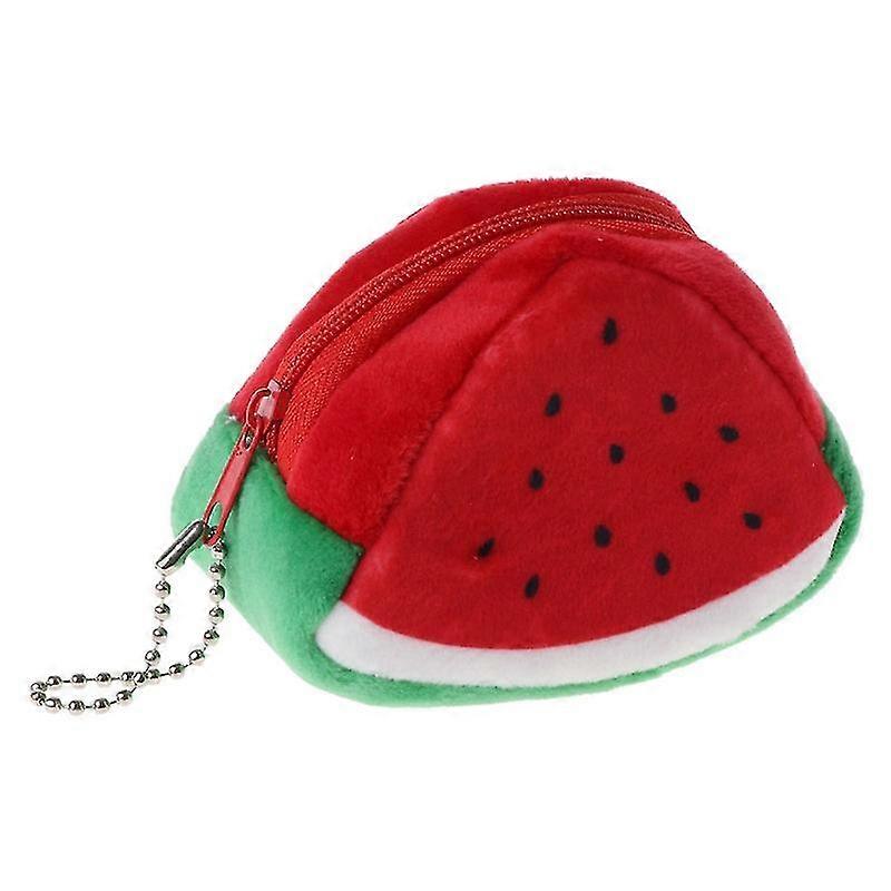 Children's Coin Purse Creative Cartoon Vegetables And Fruits Plush Toys Coin Purse
