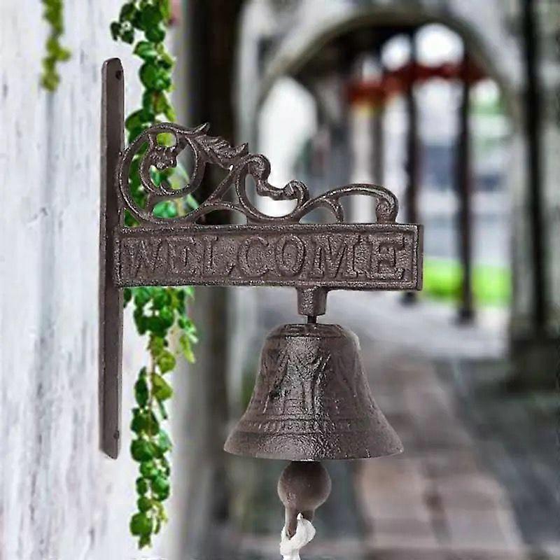 Creative Iron Bird Welcome Bell - Garden Wall Decoration