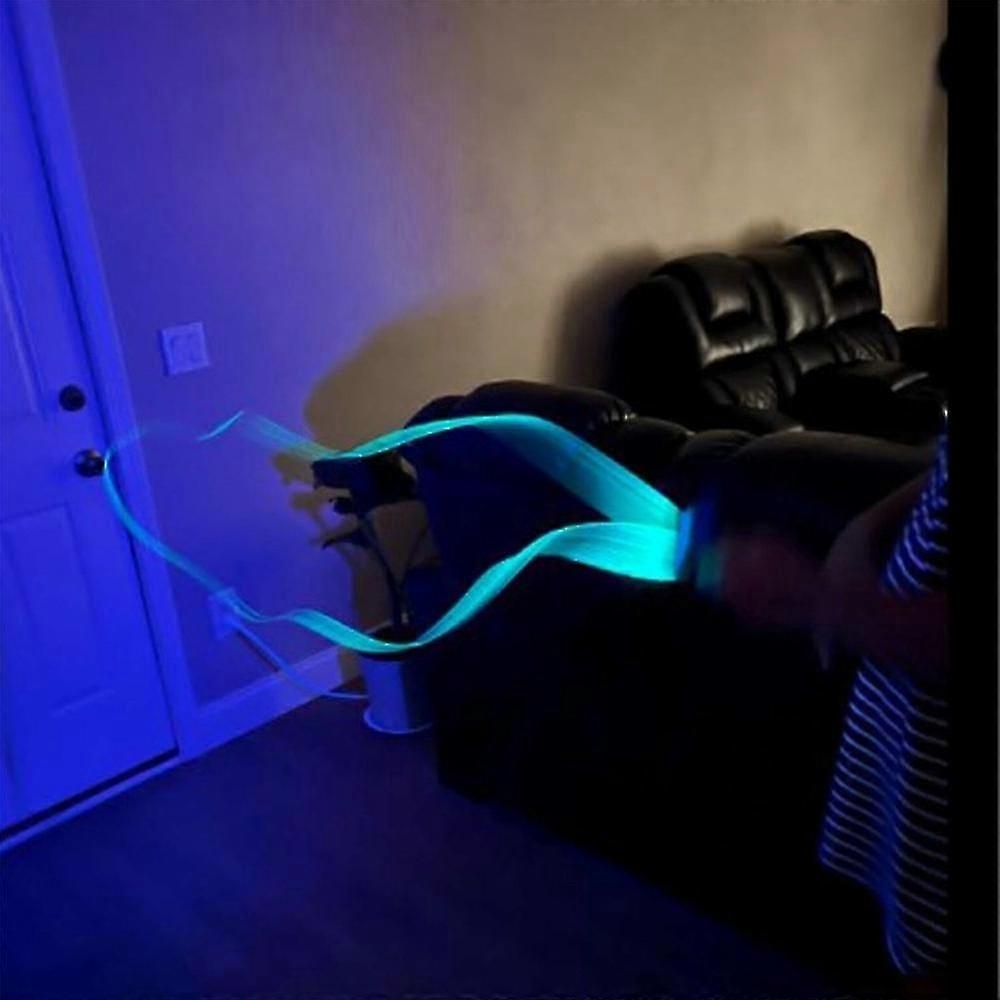 Glow-in-the-dark ring lasso, rope launcher propeller, ring lasso rope ...