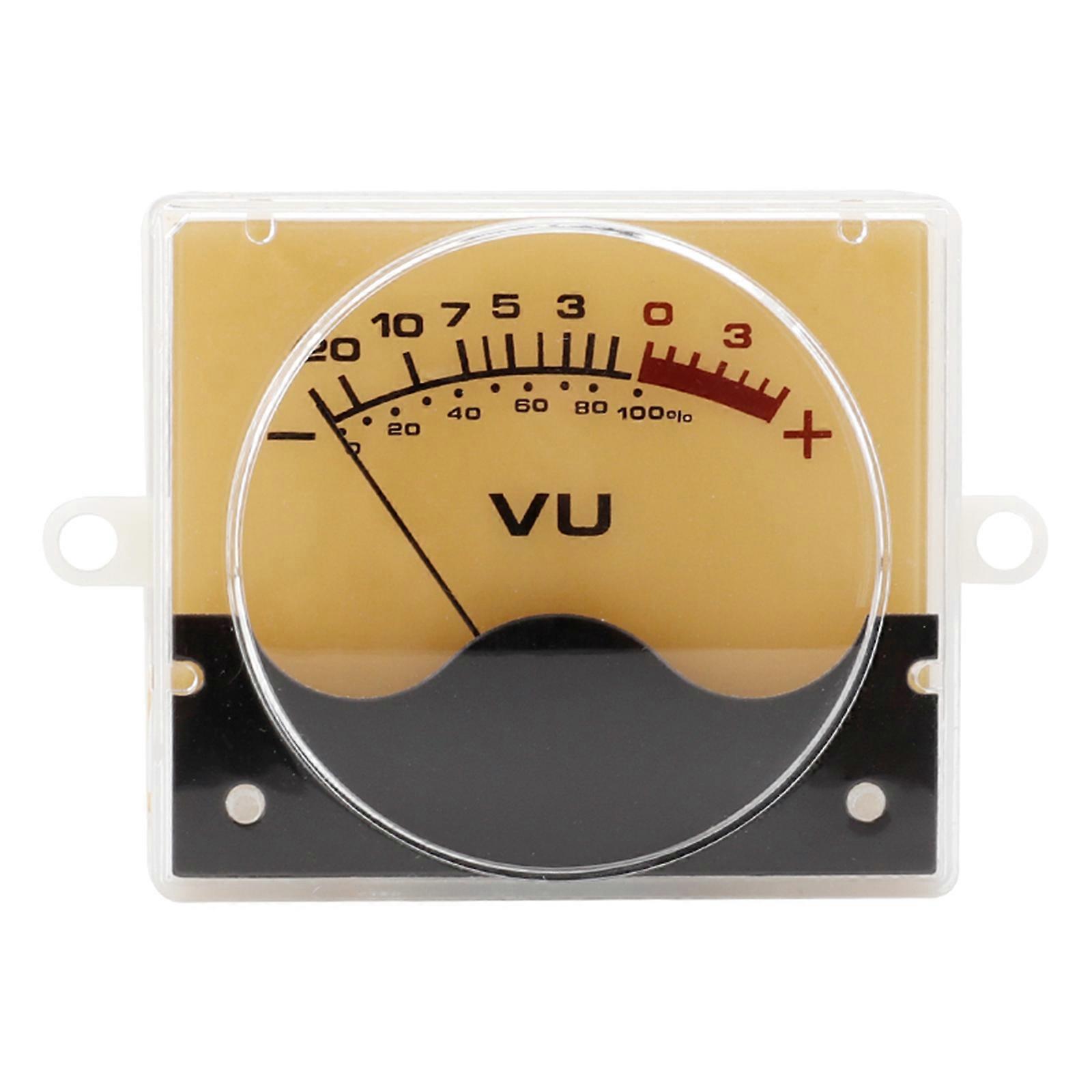 VU Level Meter Durable High Accuracy Exquisite Workmanship Audio Meter Header