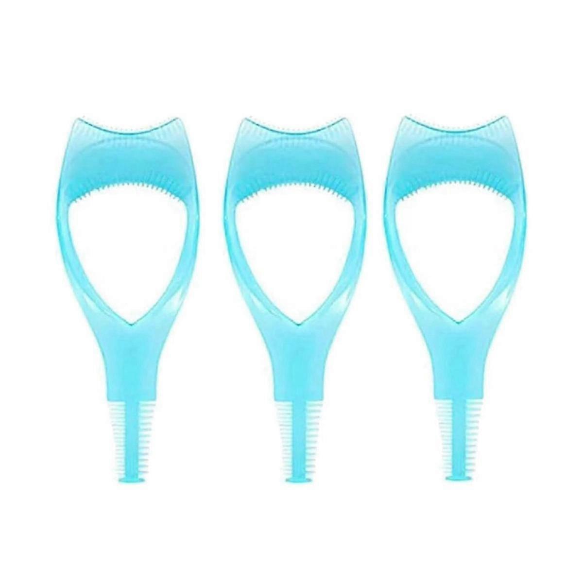 Eyelashes Tools Mascara Shield Applicator ,Eyelash Tool Upper Lower Eye Lash Mascara Guard Applicator Blue