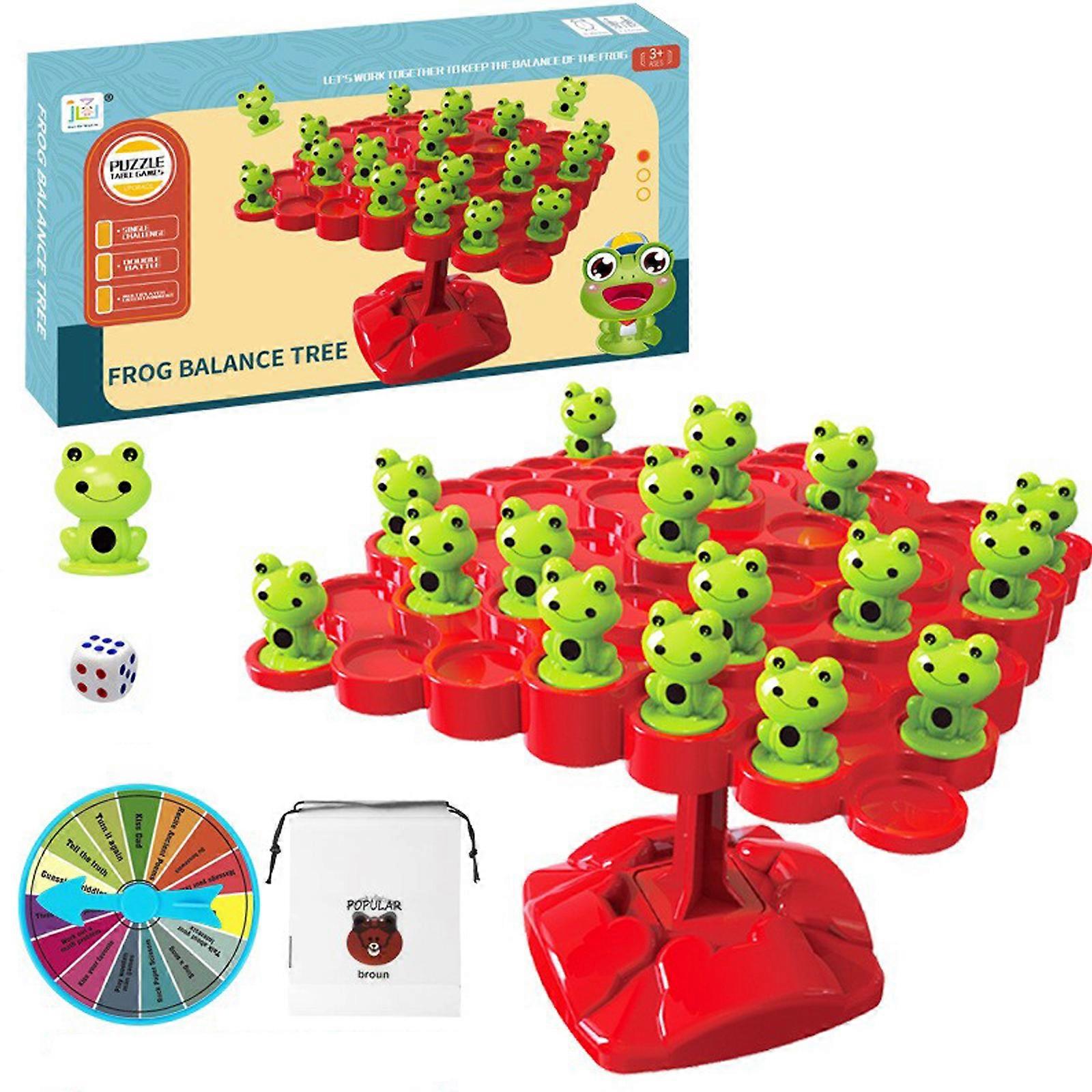 Frog Balance Tree Educational Creative Toy Sets Parent-Child Interaction Game