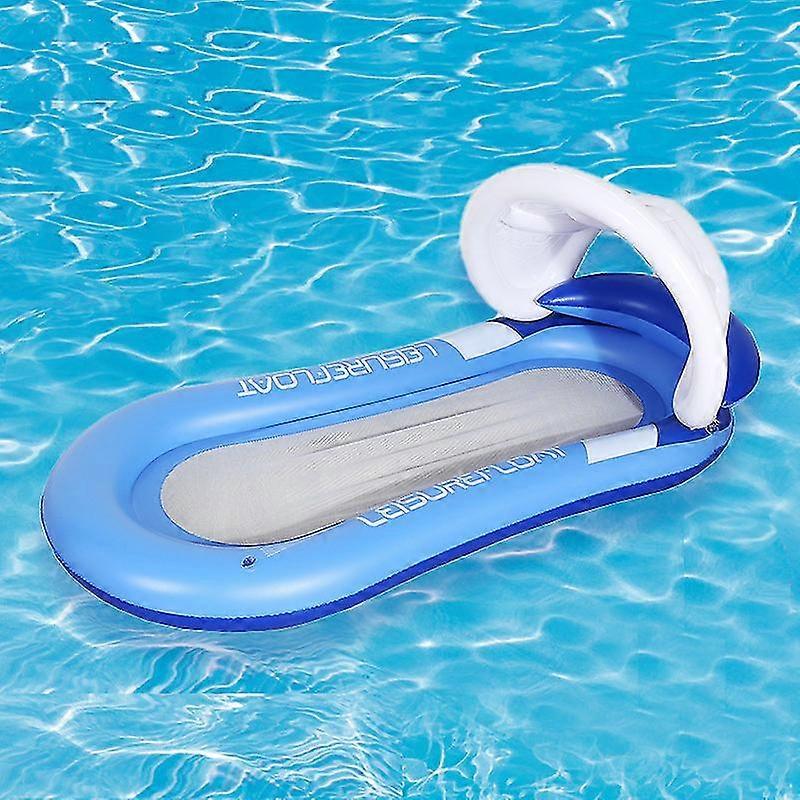 Inflatable Swimming Ring Water Hammock Toys, Reclining Chair With Armrest Water Floating Row, Inflatable Floating Row