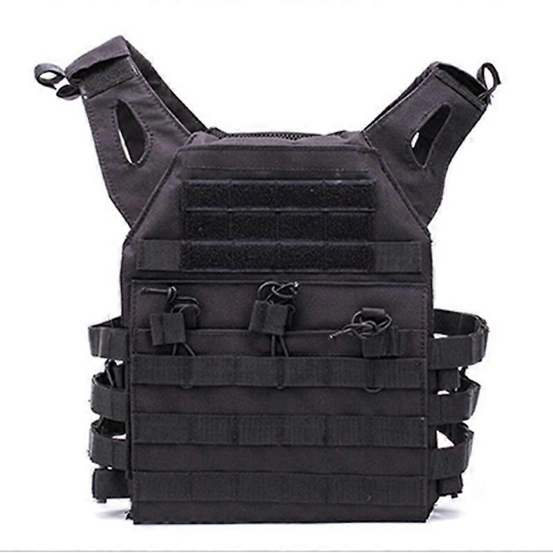 מאווררים צבאיים קל משקל טקטי אפוד רב תכליתי חיצוני שדה CS פלדה צלחת אפוד משטרה הדרכה אפוד מגן