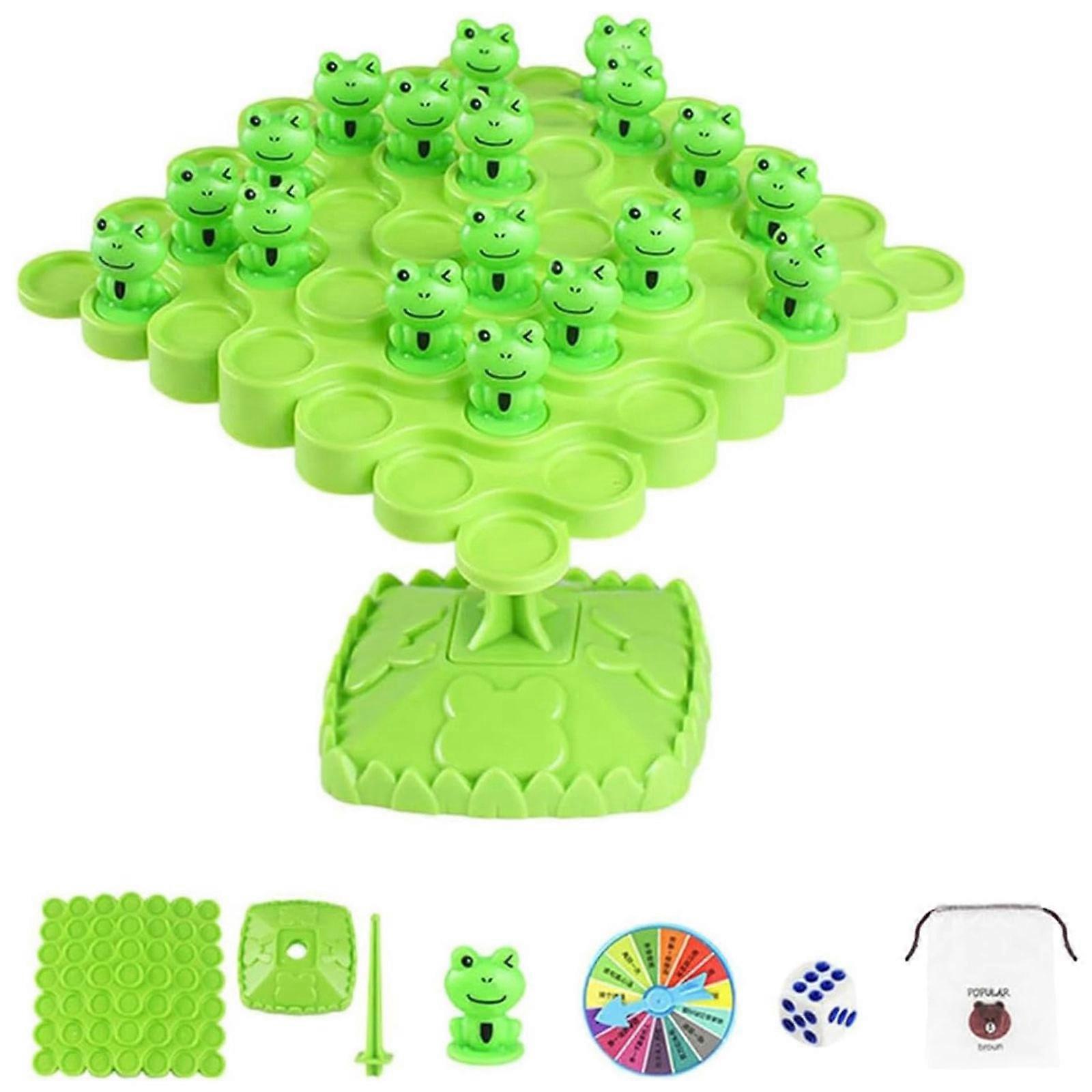 Balance Game Kit Tree Frog Board Game Educational Number Toy Interactive Toy