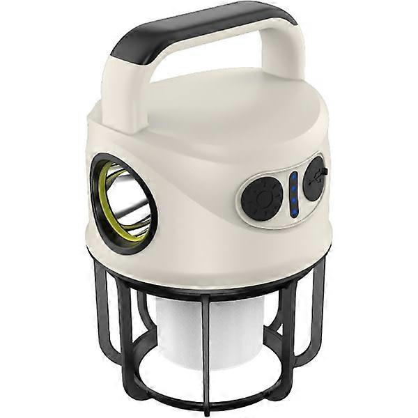 Rechargeable portable camping lantern White and yellow light