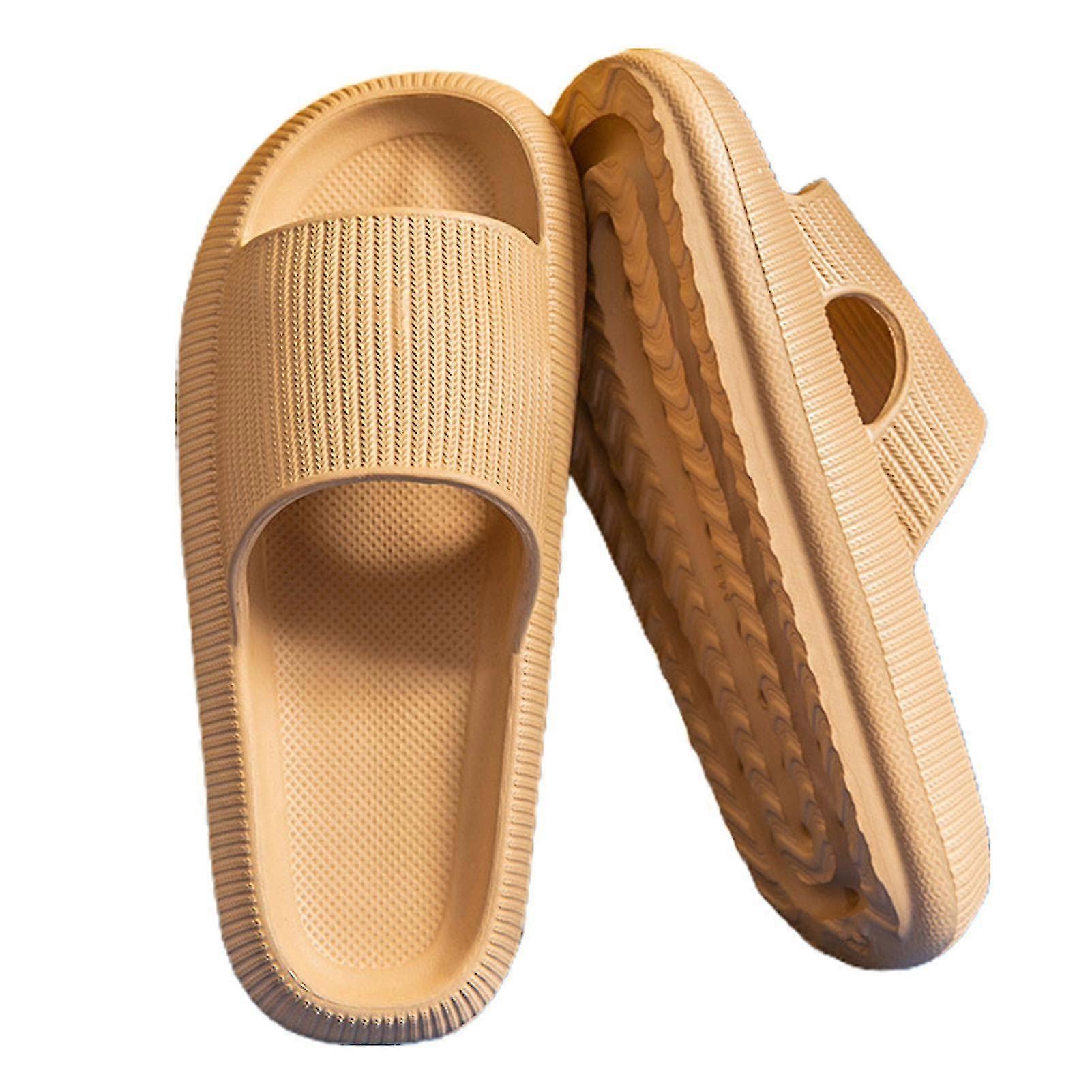 Women's Open Toe Slide On Non-slip Shower Slippers
