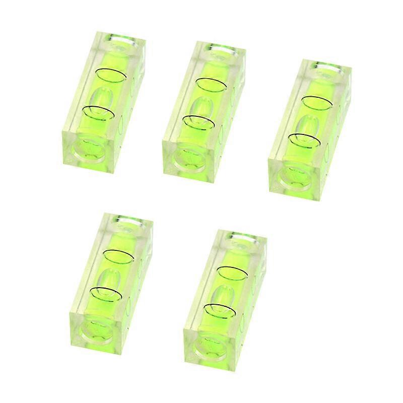 Upgraded 5pcs Multifunctional Mini bubble Level Woodworking Wooden Horizontal Bubble Mini