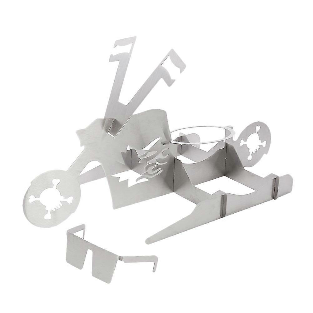 1 قطعة الدجاج شواء الرف الفولاذ المقاوم للصدأ دراجة نارية الدجاج تركيا المحمصة الوقوف