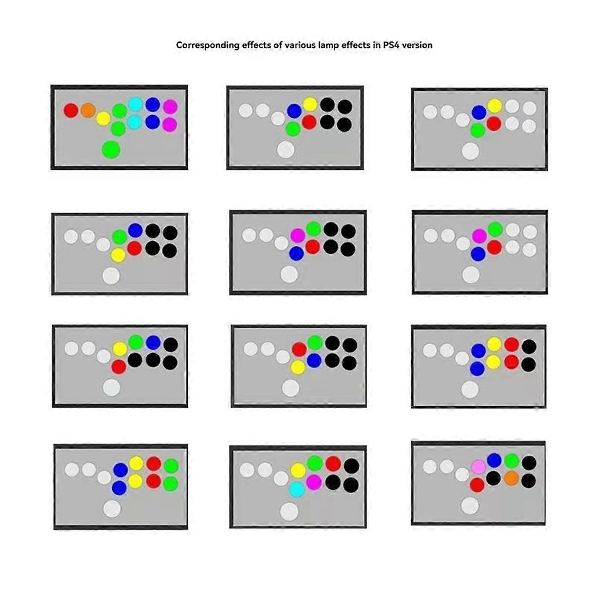SKY2040PLUS 13Key Arcade Game Controller Controller Rodless Game Combat Stick Mechanische Knop C