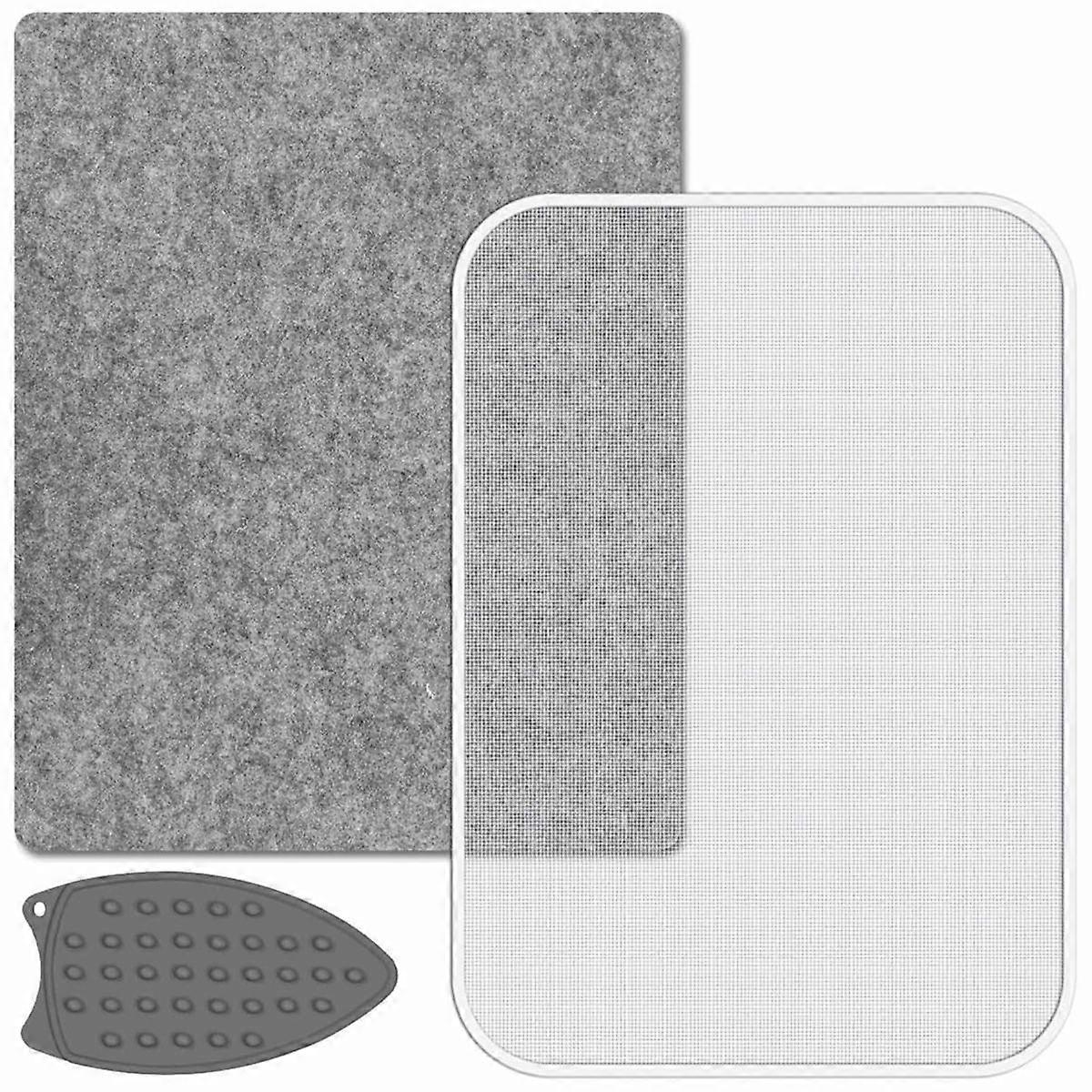 Wool Ironing Pad for Quilters, Wool Pressing Pad Easy Press Iron Pad Retains Heat for Quilting and Sewing Projects