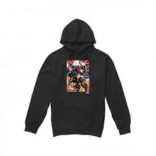 Marvel Mens X-Men Team Attack Hoodie
