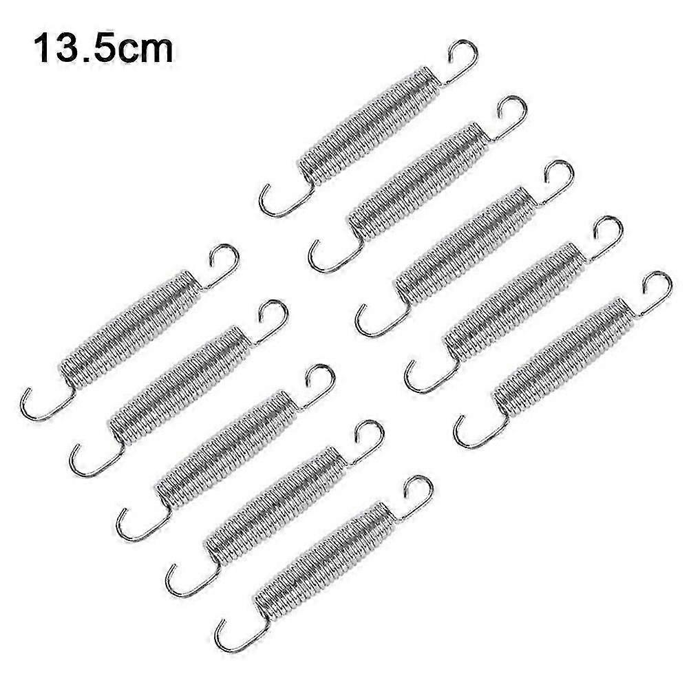 10stk 9/12/13,5/14,7/16,5cm trampolinfjedre hoppeseng strækkroge kit QinHai
