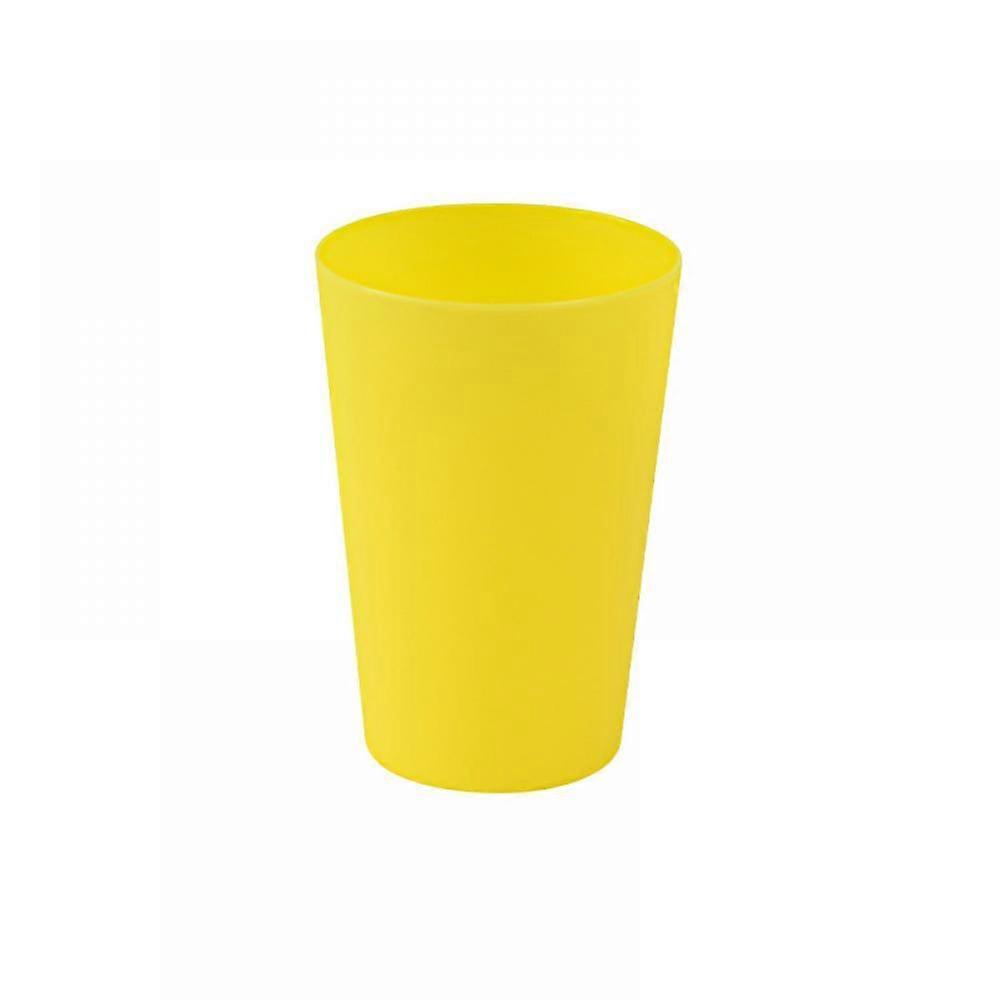 Colorful Non-Disposable Dinner Drink Cup No Lid Horn Stackable Plastic Cup Toothbrush Cup