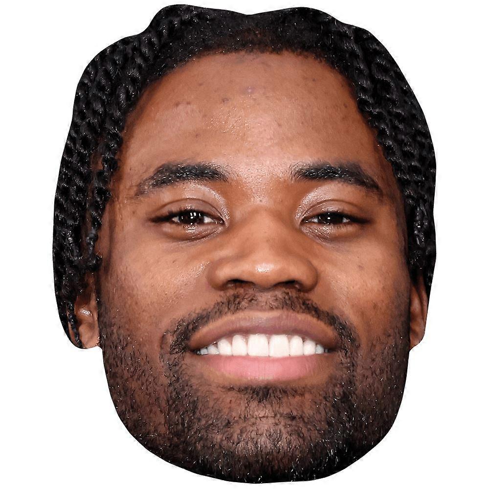 Kenny Moore II (Smile) Celebrity Mask, Flat Card Face