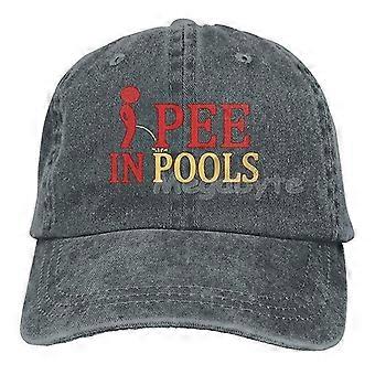 Hut Pee In Pools Cap Joke Hat Herren Cap Frauen Snapback Hut Papa Hut Knochen Trucker Cap One Size Carbon