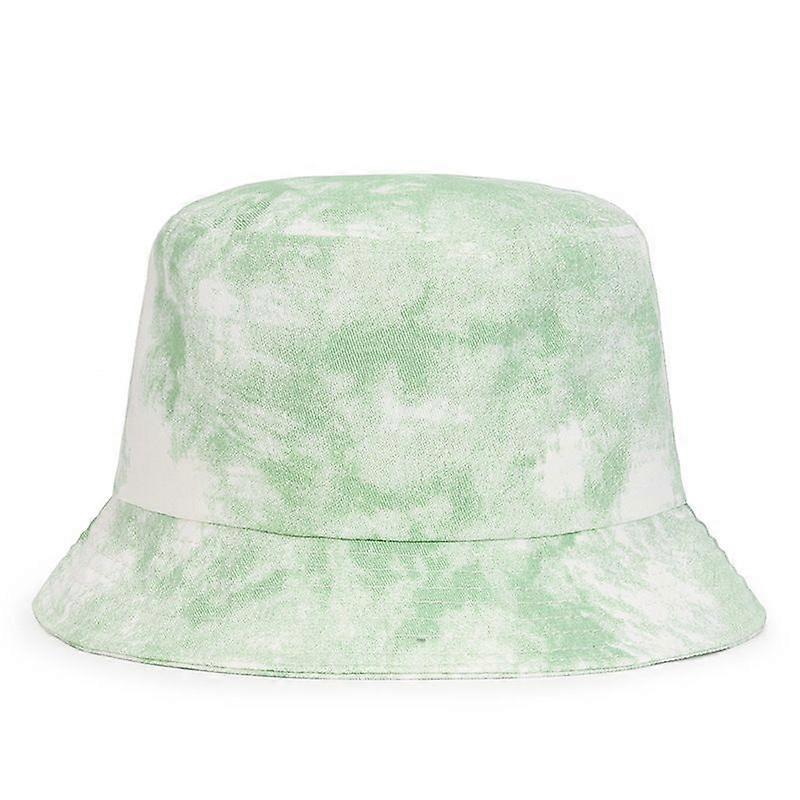 Wekity Chapeau de protection solaire simple tie-dye Chapeau décontracté de rue Chapeau de pêcheur pour hommes et femmes