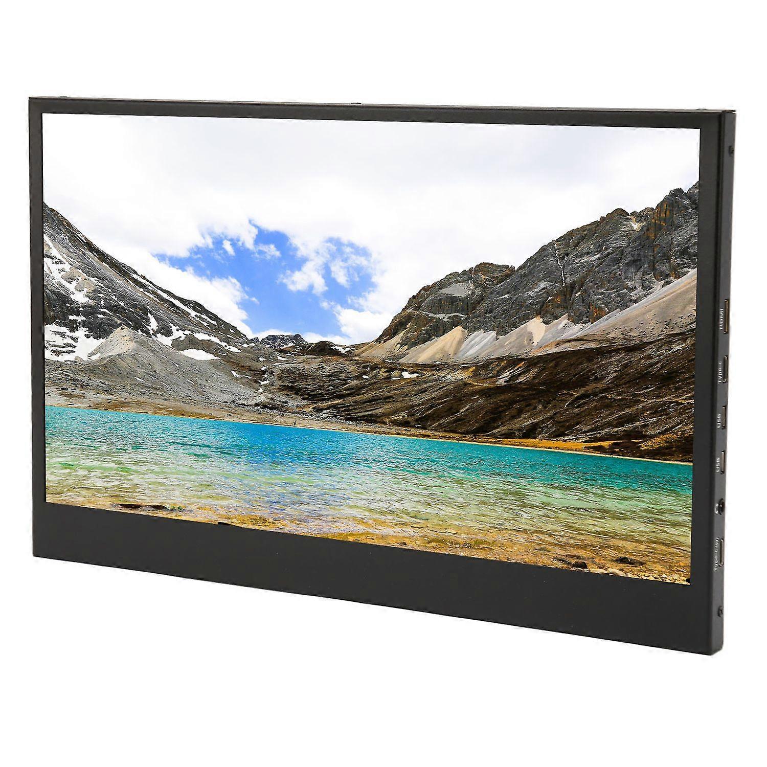 12.5inch Laptop Monitor Multifunction 1920×1080 FHD Laptop Monitor for PC Mobile Phone for PS5 for S