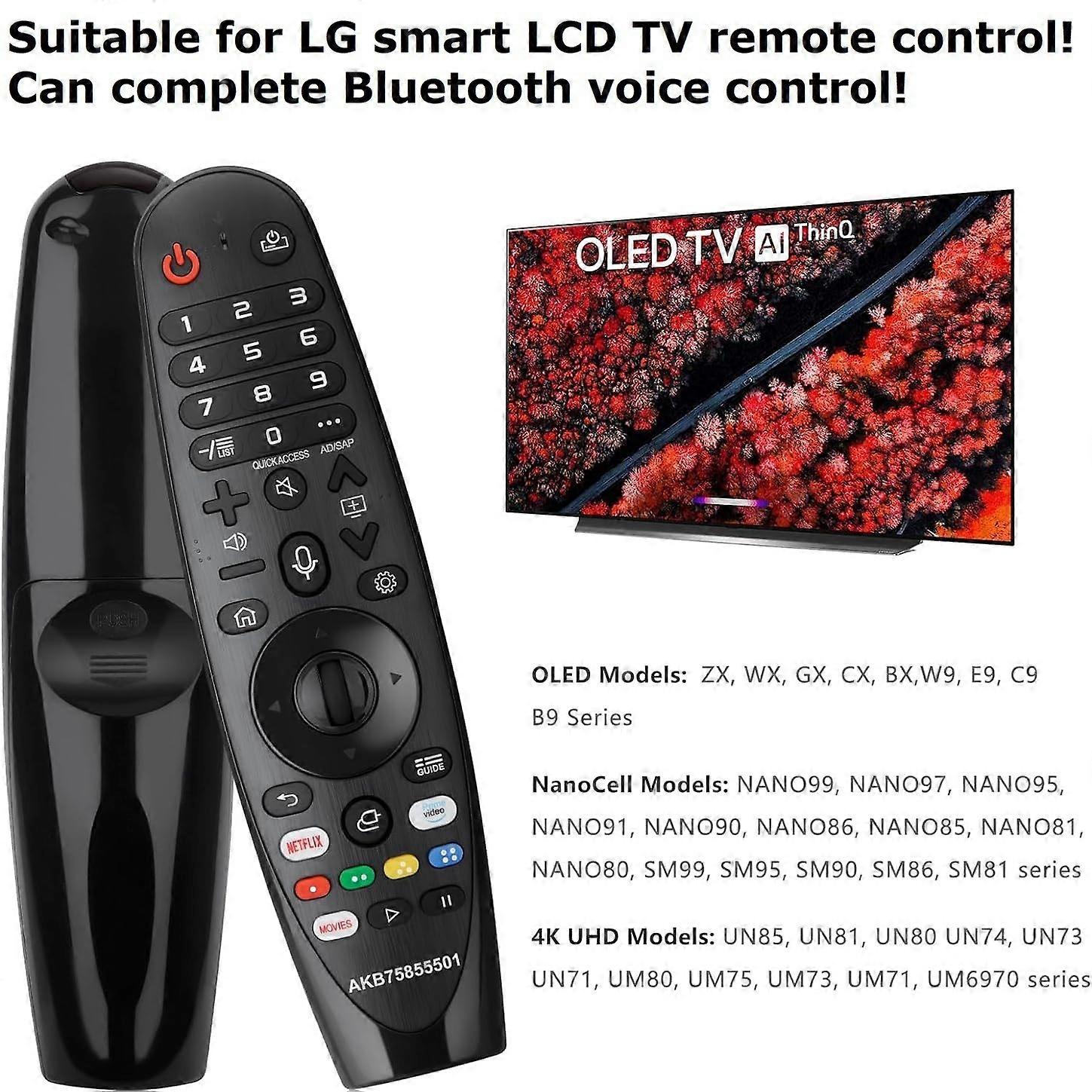For LG MR20GA AKB75855501 Pointer Voice Magic Remote Control for OLED TVs