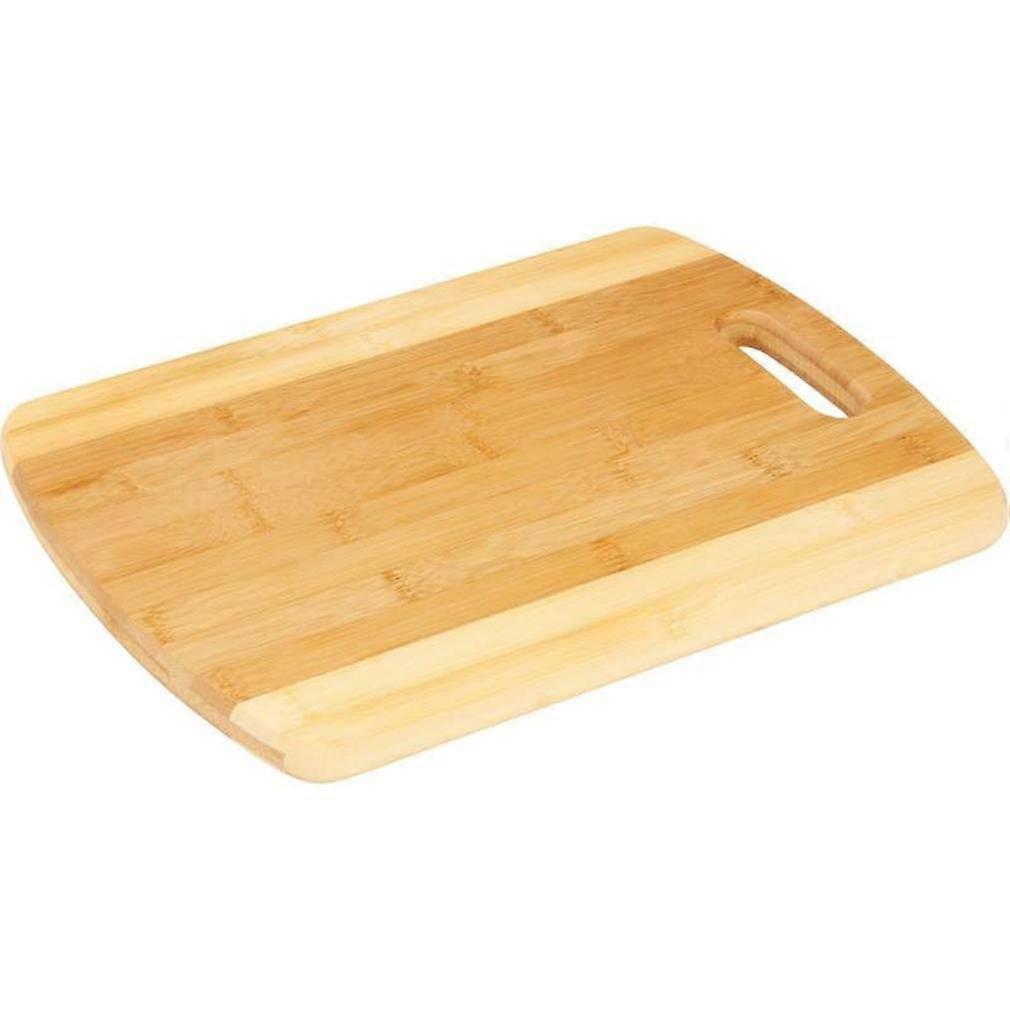 Two-tone cutting board, 13.75 x 9.75 x 0.75 inches