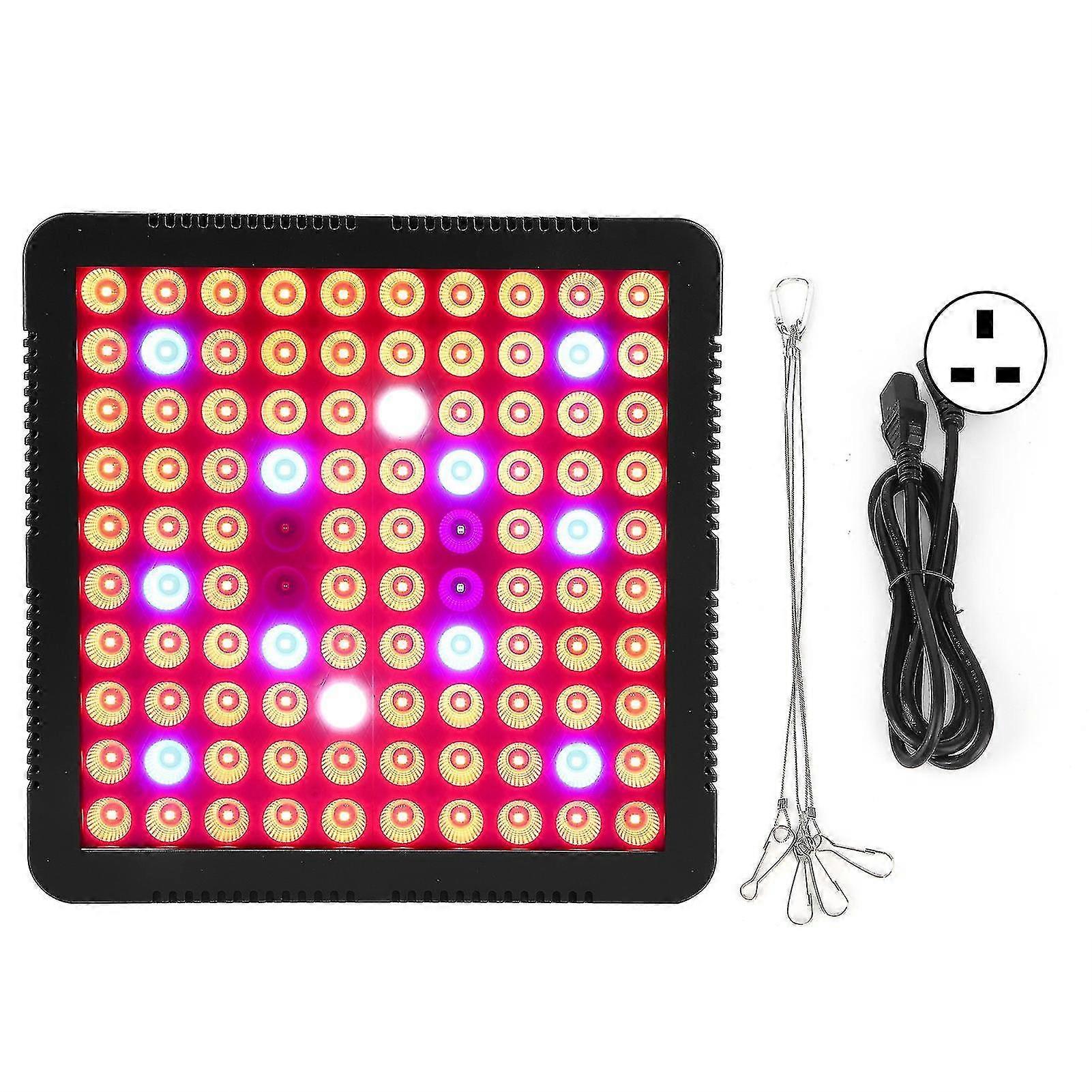 300 واط 100 ليد رقائق تنمو مصباح كامل الطيف النبات أدى لوحة تزايد أضواء لاعبا اساسيا 85264vuk التوصيل