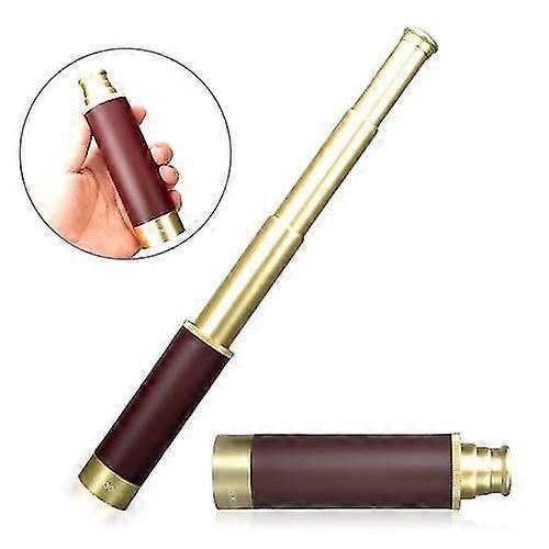 unique 25x30 Pocket Zoomable Monocular Pirate Telescope