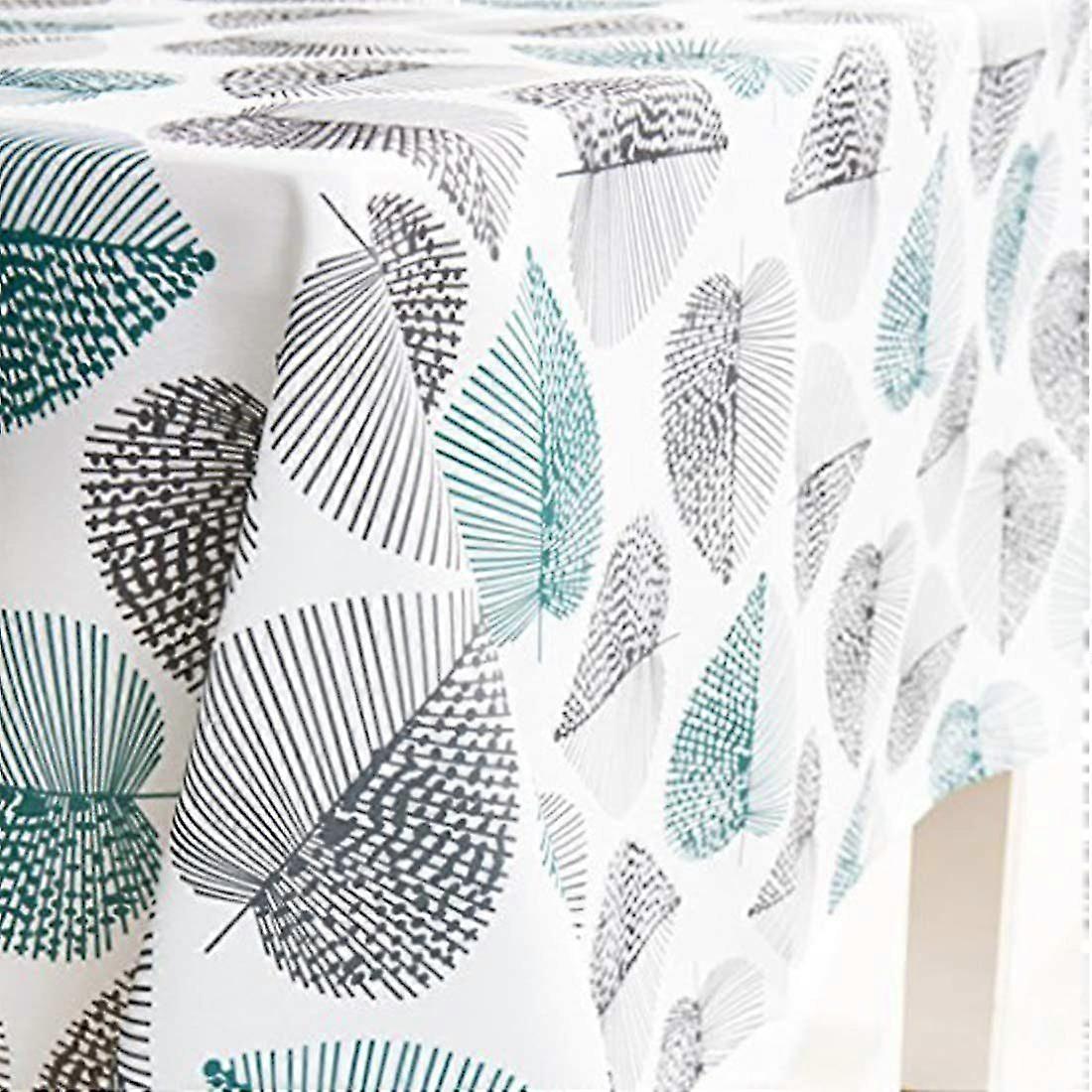 Tablecloth Washable Waterproof Square Tablecloth Waterproof Square Washable Leaf Pattern Easy Care