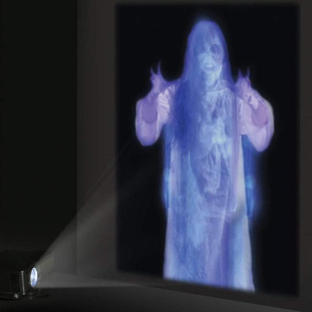 Fabric Rear Projection Screen For Virtual Halloween And Christmas Window Projection Videos