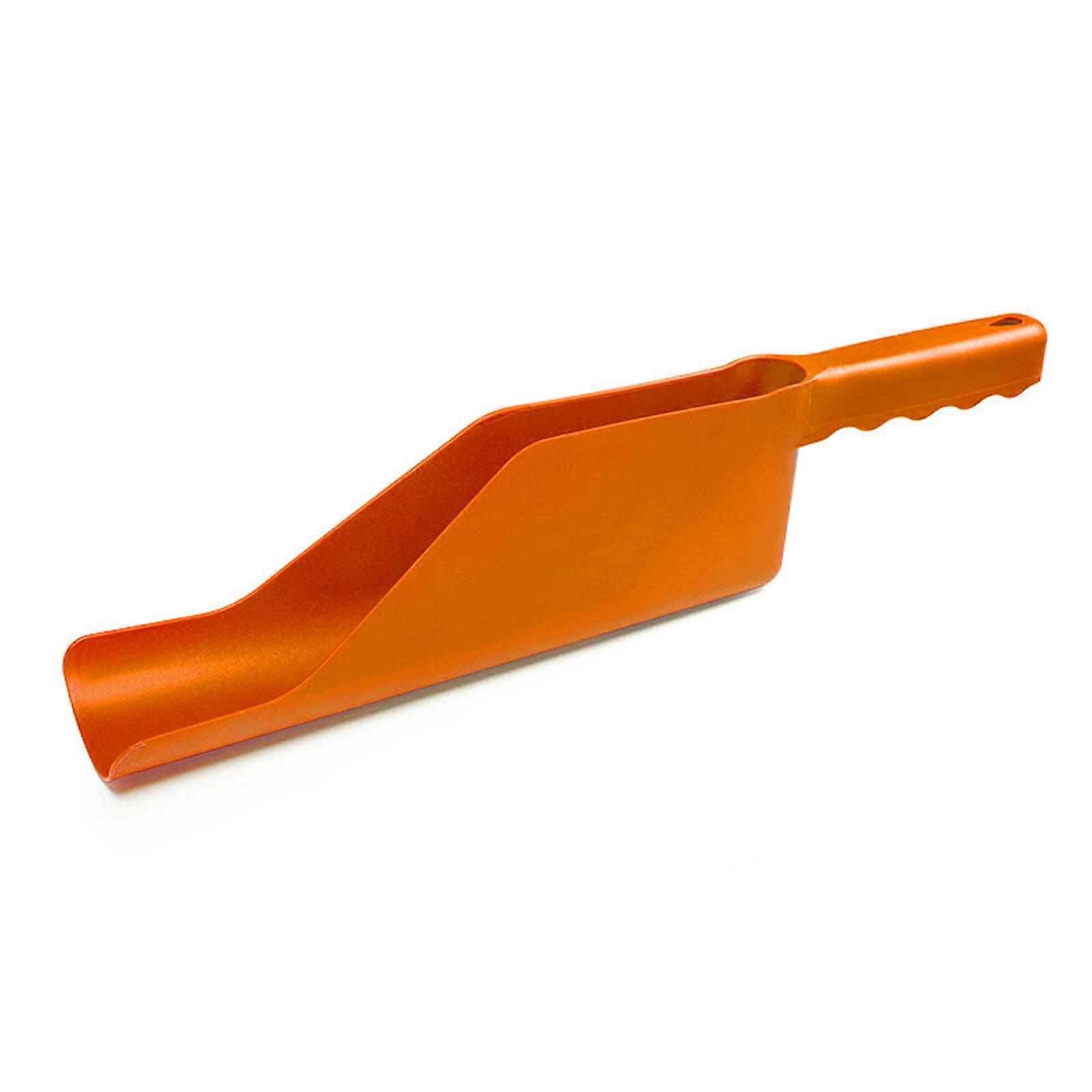 Multiple Use Eaves and Garden Leaf Cleaning Scoops Gutter Getter Shovel Spoons Maintenance For Easy Debris Dirt Removal Orange