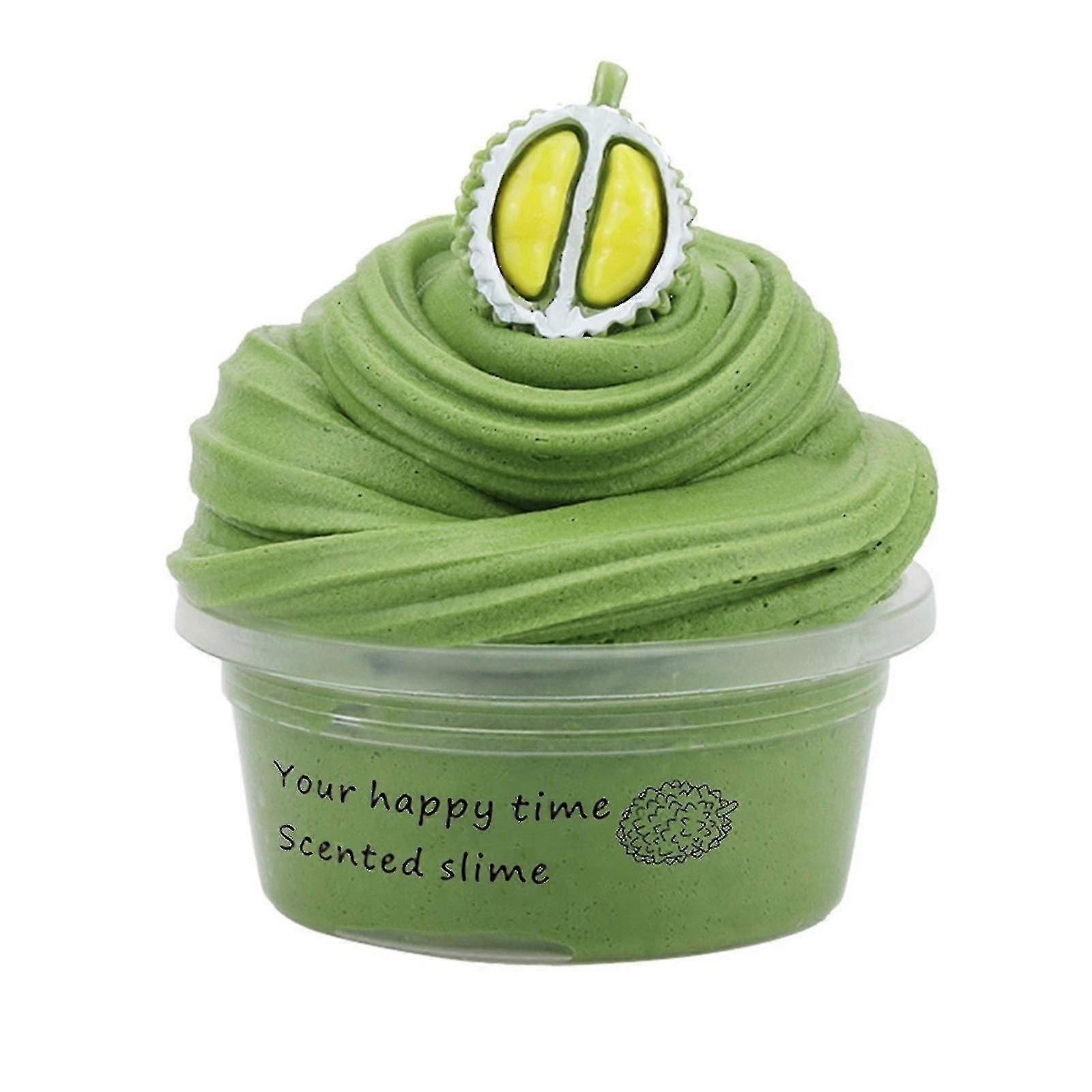 Diy Slime Leverer Frukt Kit Cloud Slime Aromaterapi Trykk Barn Slime Til