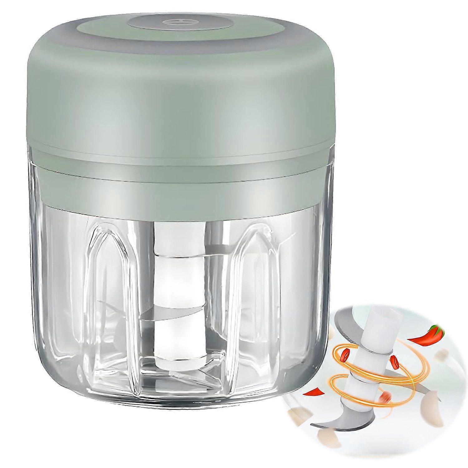 Electric Garlic Slicer, Mini Vegetable Slicer and Food Chopper, Easy and Efficient Kitchen Tool