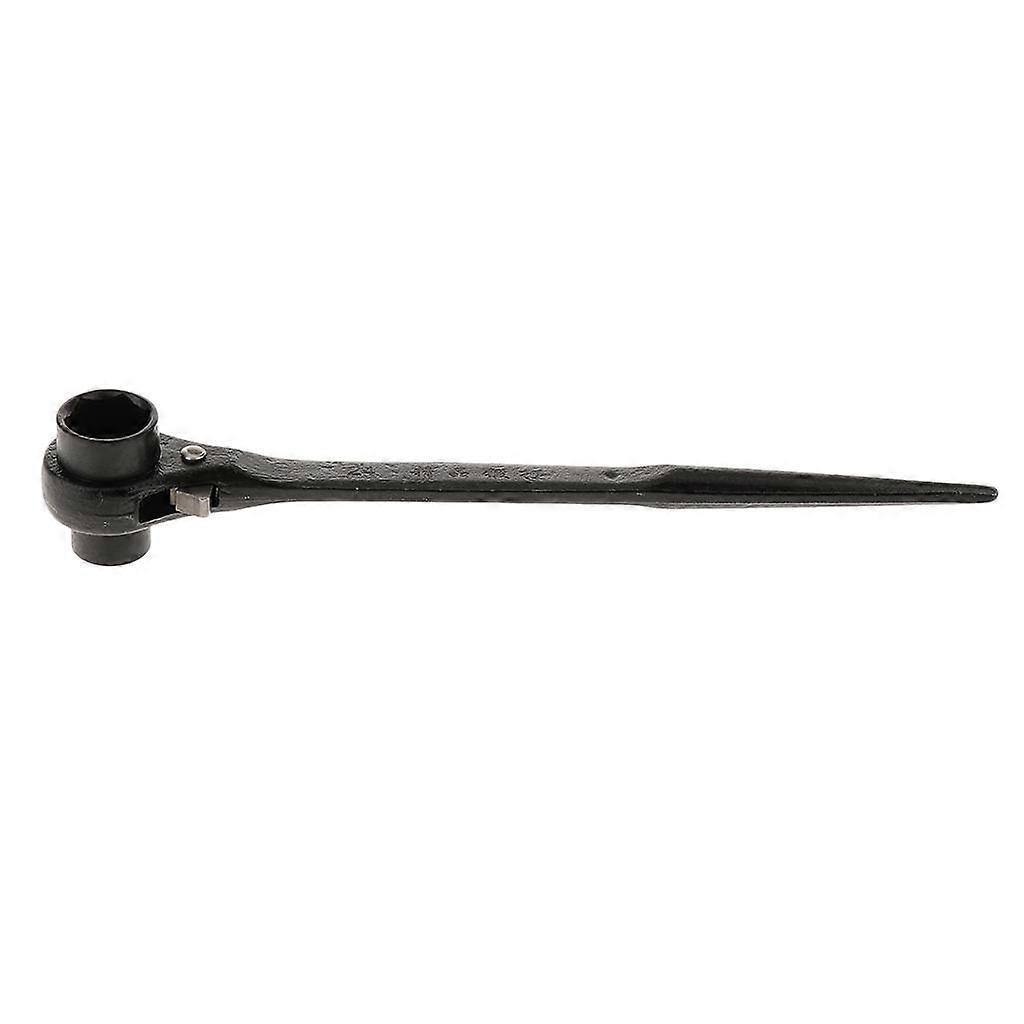 PROFESSIONAL HEXAGON SCAFFOLD PODGER RATCHET SPANNER WRENCH DOUBLE END SOCKET
