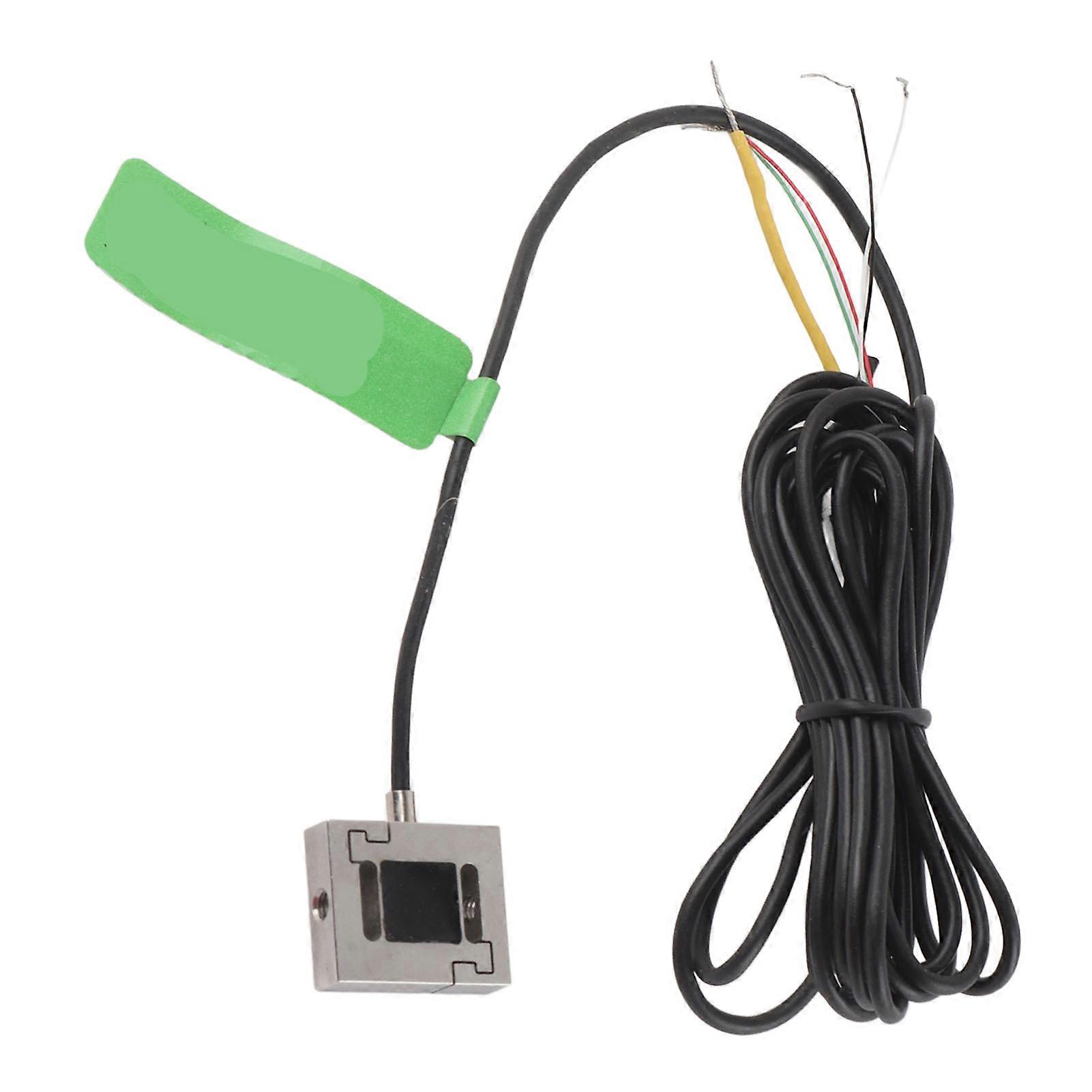 S Type Load Cell Sensor Stainless Steel Weighing Sensor Pull Pressure Tension Force Sensor 5‑15V